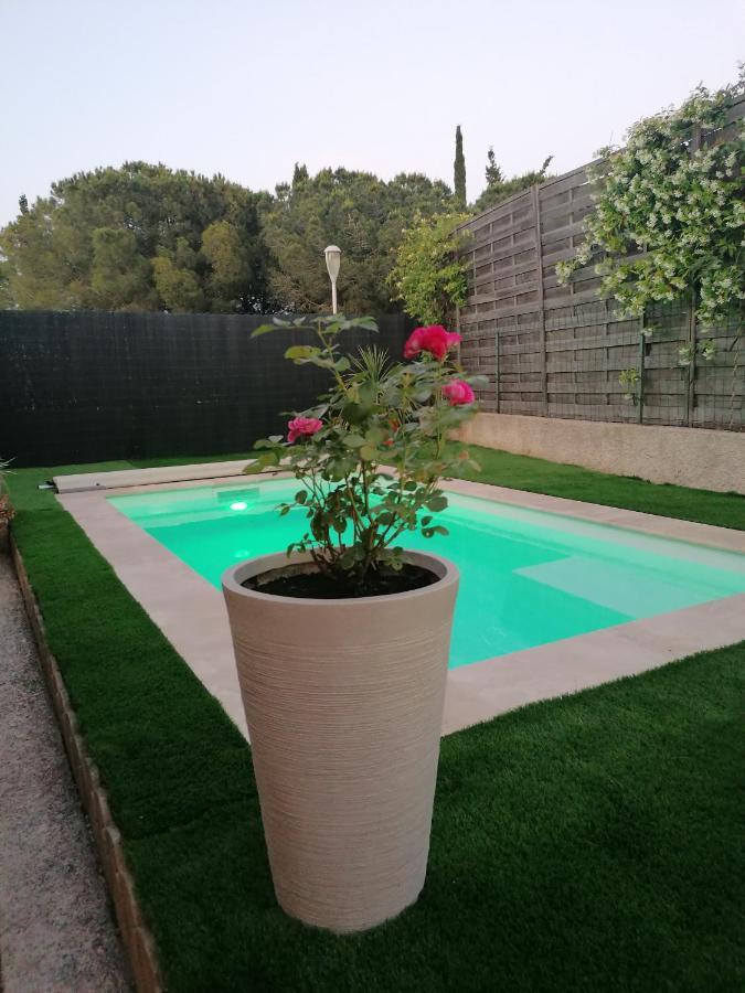 아그 Mimilou Mont St Loup Piscine Privee 아파트 외부 사진